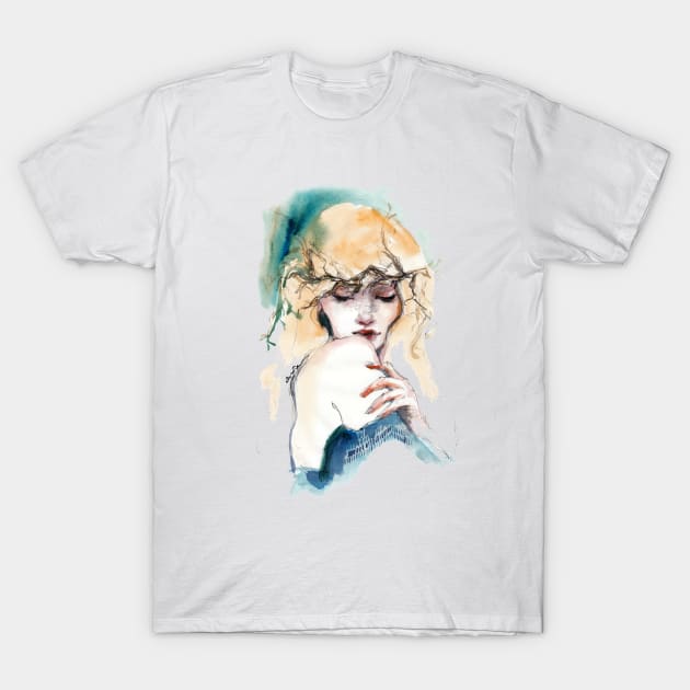 November T-Shirt by anadeestyle